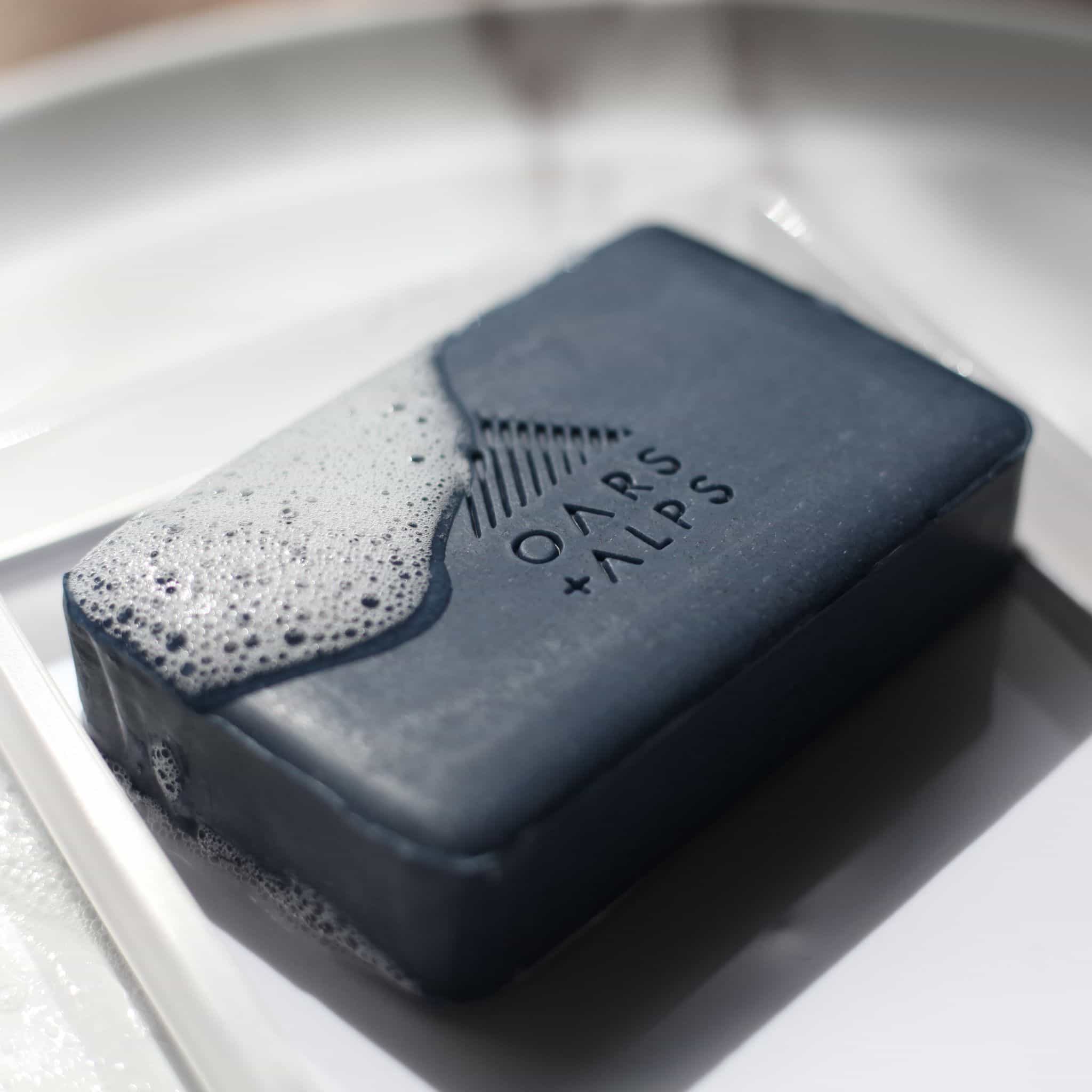 Blue Charcoal Oars Bar Soap - Image 2
