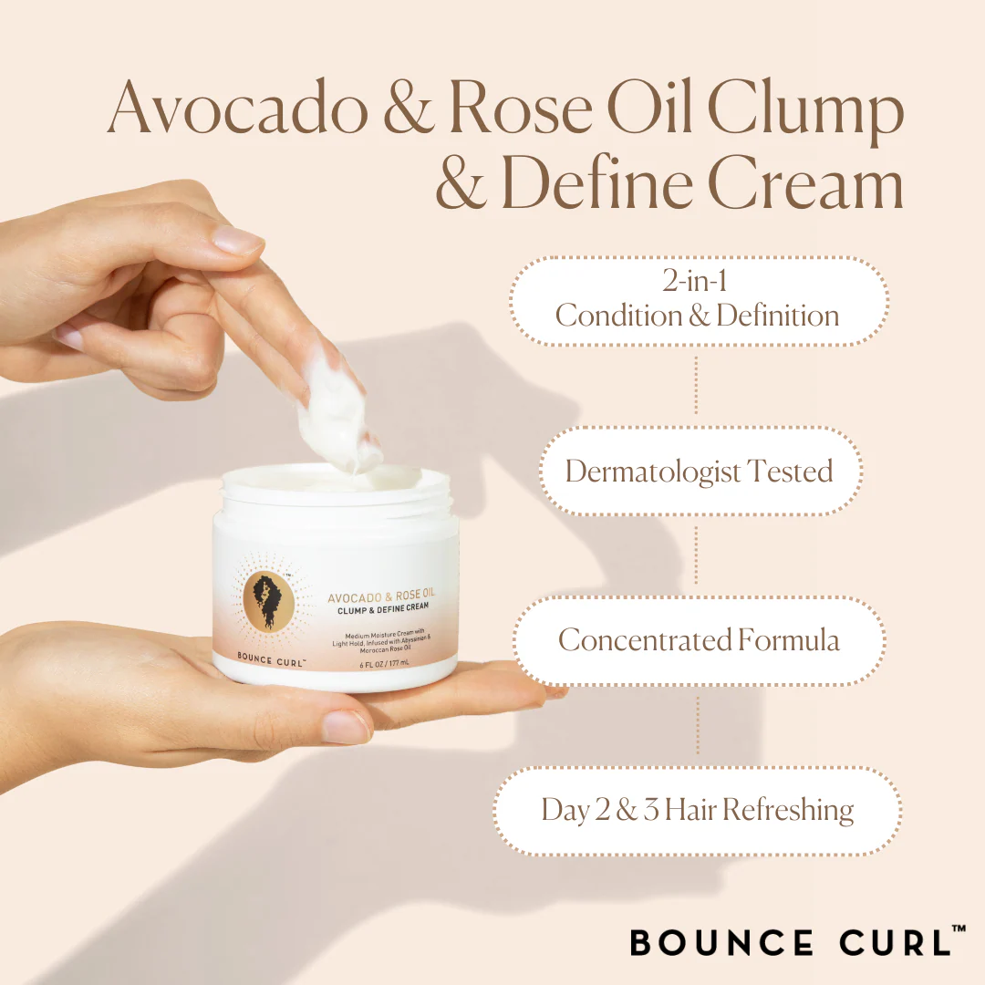 Avocado & Rose Oil Clump & Define Cream - Image 2