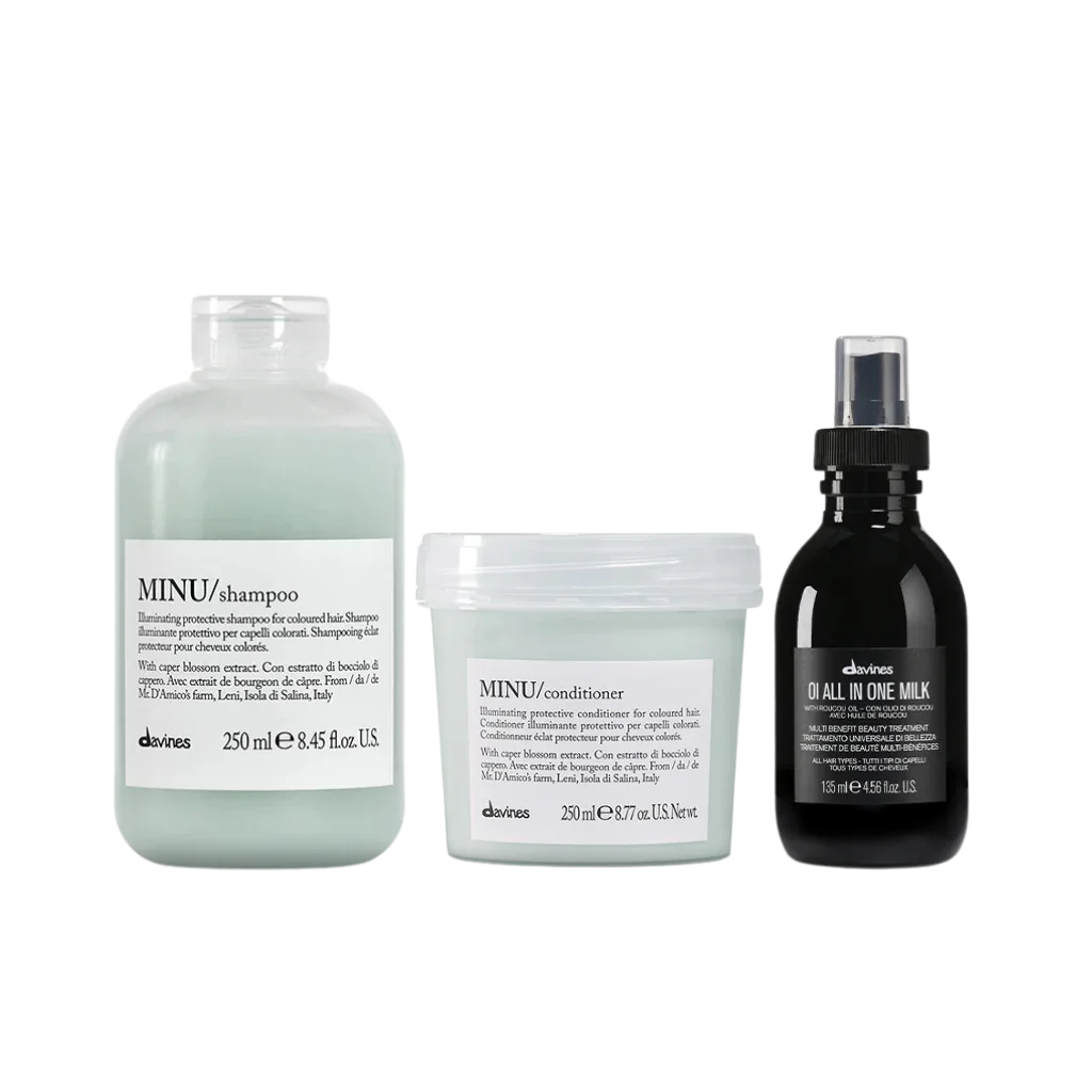 Davines Minu Duo + Oi Milk Gift Set - Image 3