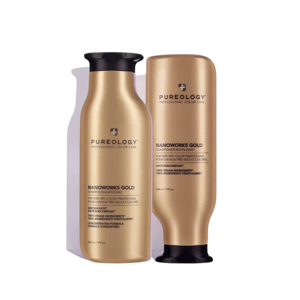 Pureology Nanoworks Gold Shampoo & Conditioner Set