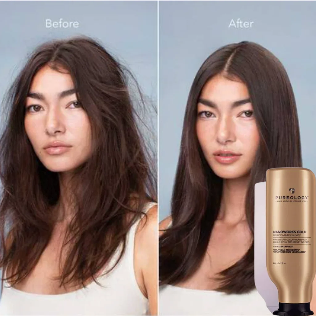 Pureology Nanoworks Gold Shampoo & Conditioner Set - Image 5