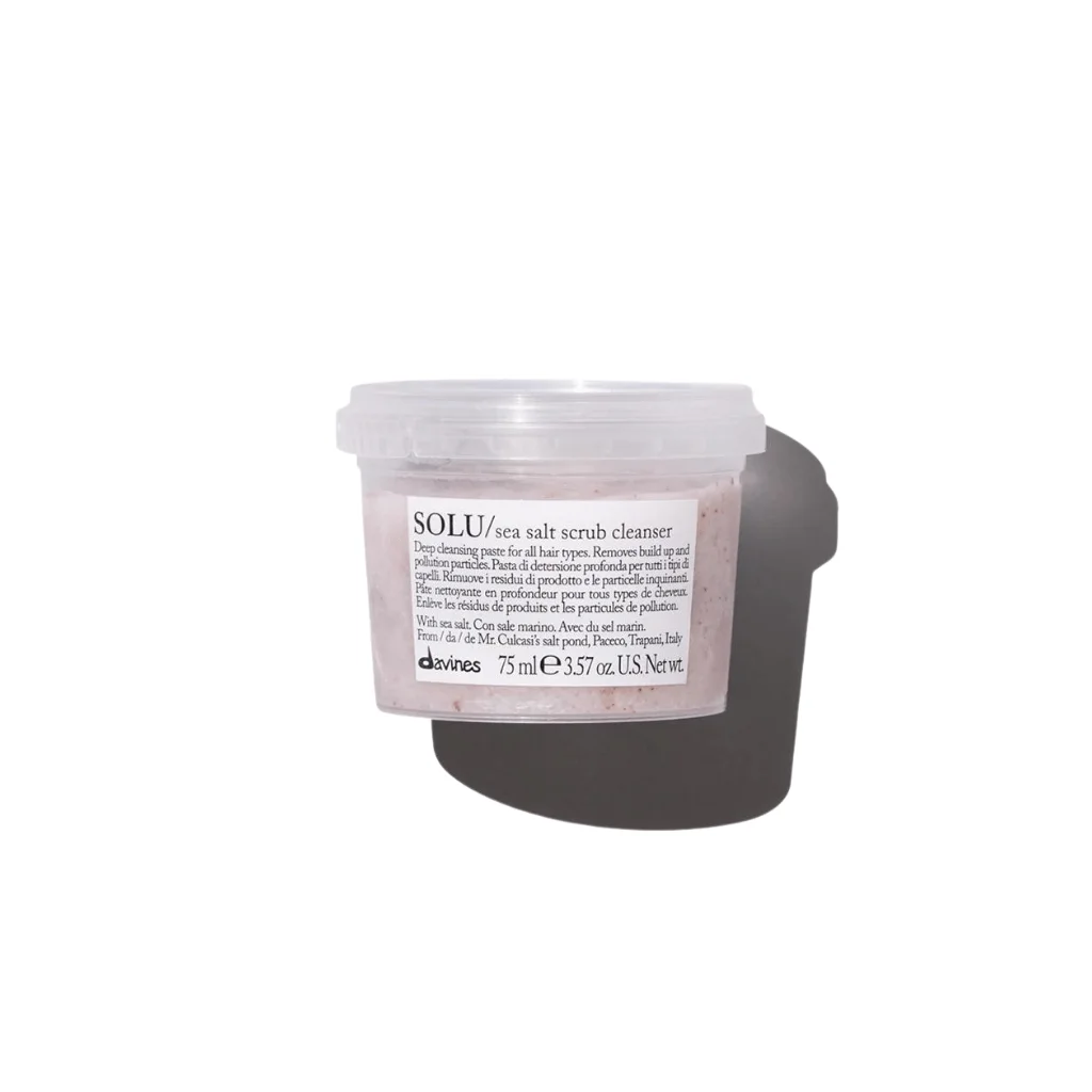 Davines Solu Shampoo with Sea Salt Scrub - Image 2