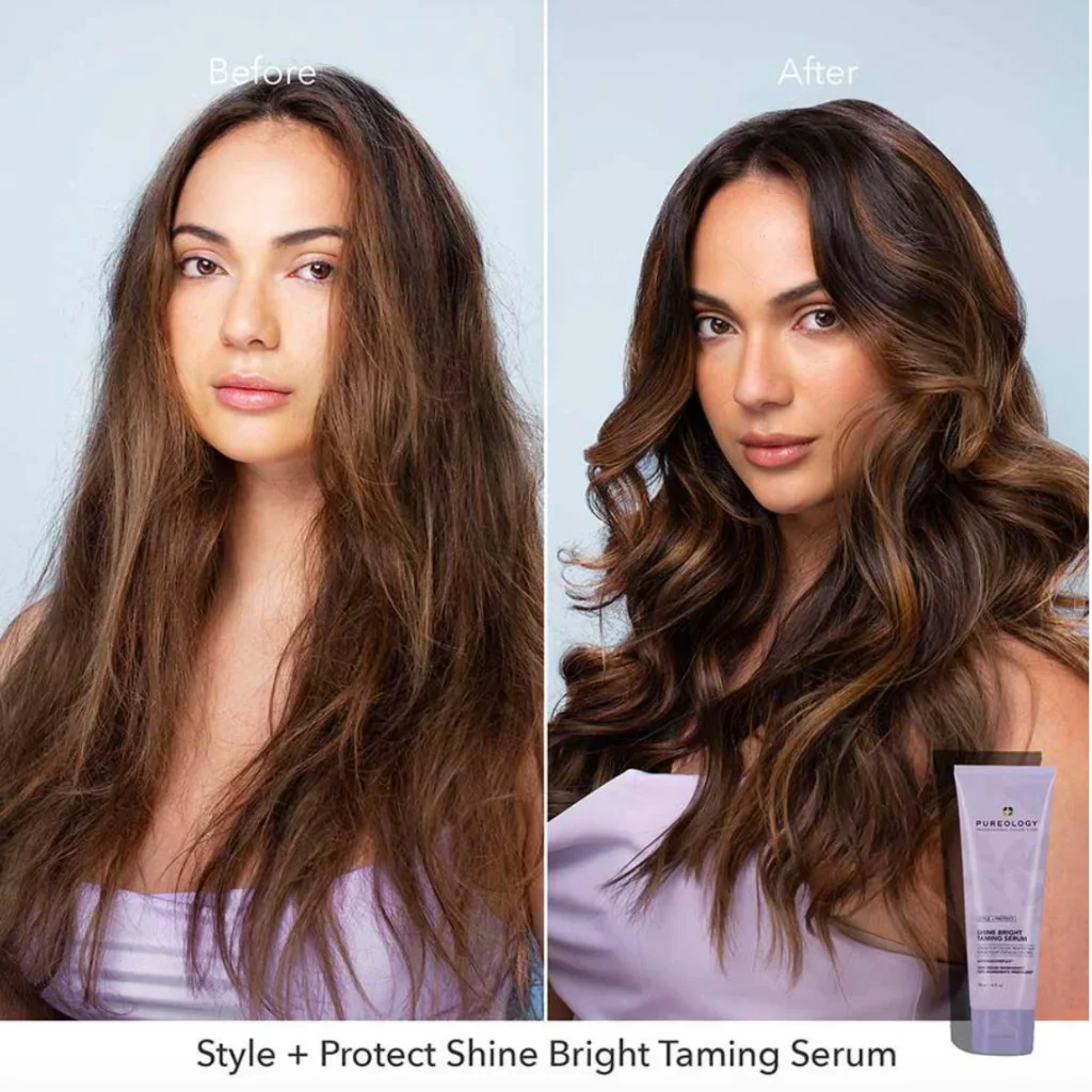 Pureology Style + Protect Shine Bright Taming Serum - Image 2